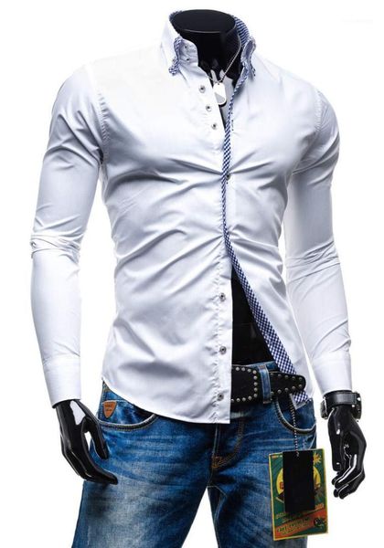 edge long sleeve business shirts mens causal plus size mens designer dress tshirts plaid bag, White;black
edge long sleeve business shirts mens causal plus size mens designer dress tshirts plaid bag, White;black