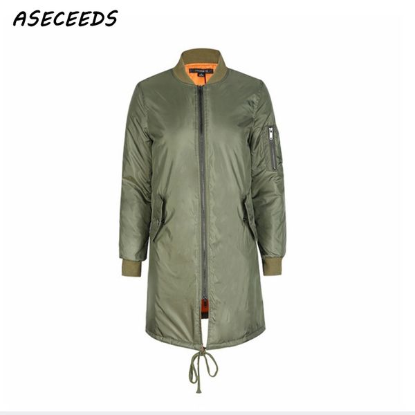 winter long jackets and coats 2019 spring female coat casual army green bomber jacket women basic jackets padded zipper outwear, Black;brown
winter long jackets and coats 2019 spring female coat casual army green bomber jacket women basic jackets padded zipper outwear, Black;brown