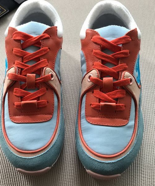 women luxury leather platform sneakers men fashion multi color designer flat suede sports shoes 35-45, Black
women luxury leather platform sneakers men fashion multi color designer flat suede sports shoes 35-45, Black