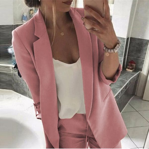 women blazer office lady coat solid long sleeves lapel cape poncho female elegant jackets women's formal suit blazer j30, White;black
women blazer office lady coat solid long sleeves lapel cape poncho female elegant jackets women's formal suit blazer j30, White;black