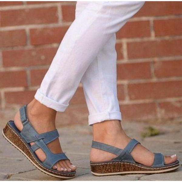 platform wedges sewing buckle strap ladies open toe slingback female fashion casual shoes summer women gladiator sandals, Black
platform wedges sewing buckle strap ladies open toe slingback female fashion casual shoes summer women gladiator sandals, Black