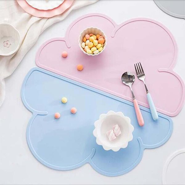 cute silicone placemat bar mat baby kids cloud shaped plate mat table bpa waterproof set home kitchen pads 47.8*27cm
cute silicone placemat bar mat baby kids cloud shaped plate mat table bpa waterproof set home kitchen pads 47.8*27cm