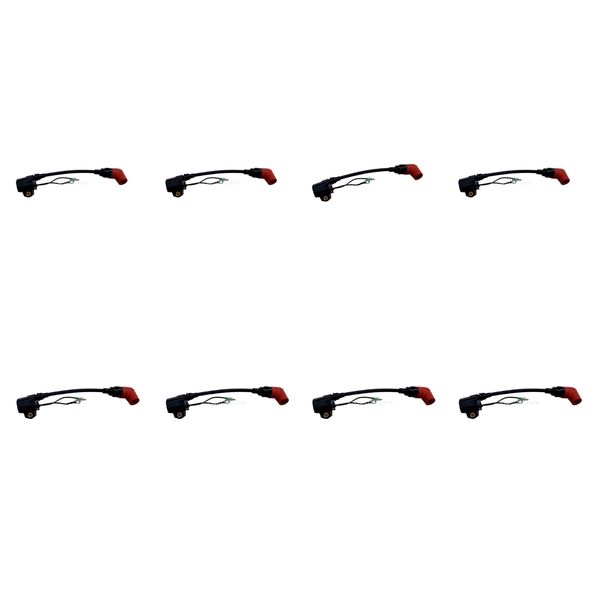 8 piece outboard ignition coil ignition cable replacement for yamaha 2-stroke 110ps-225ps engines, easy start, easy installation
8 piece outboard ignition coil ignition cable replacement for yamaha 2-stroke 110ps-225ps engines, easy start, easy installation