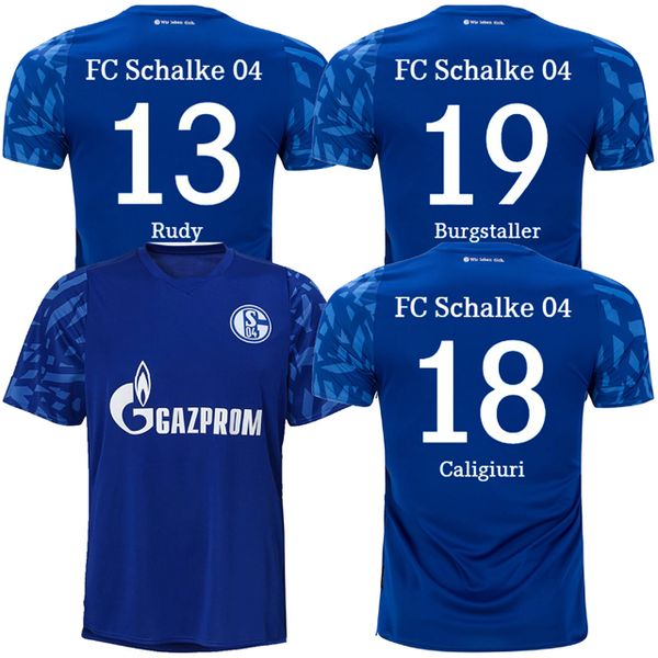 2019 2020 FC Schalke 04 Soccer Jerseys 19 BURGSTALLER 7 UTH 6 Mascarell HARIT SERDAR SANE Custom Home Away 19 20 Football Shirt
2019 2020 FC Schalke 04 Soccer Jerseys 19 BURGSTALLER 7 UTH 6 Mascarell HARIT SERDAR SANE Custom Home Away 19 20 Football Shirt