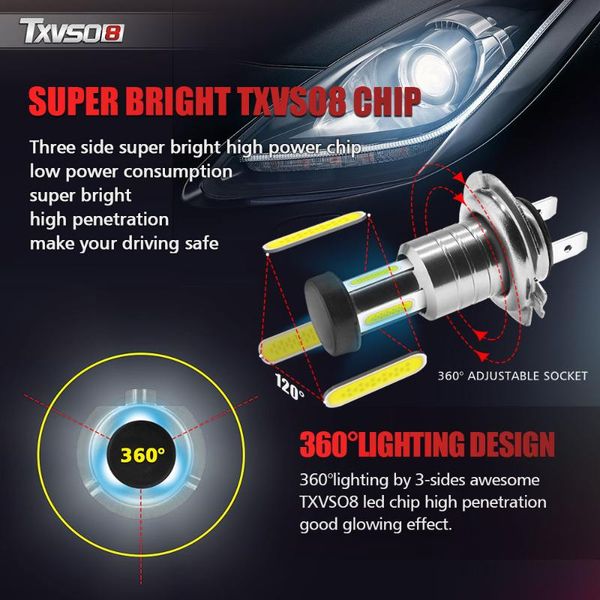 2pcs car h7 led headlight bulbs 12v 24v 110w 30000lm headlight conversion kit bulb high/low beam 6000k
2pcs car h7 led headlight bulbs 12v 24v 110w 30000lm headlight conversion kit bulb high/low beam 6000k