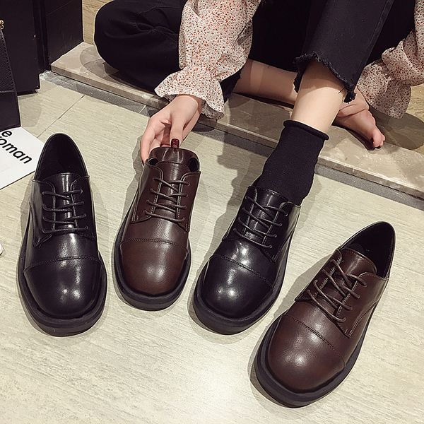 shoes woman 2019 all-match british style women's heels flats autumn casual female sneakers modis round toe oxfords new preppy, Black
shoes woman 2019 all-match british style women's heels flats autumn casual female sneakers modis round toe oxfords new preppy, Black