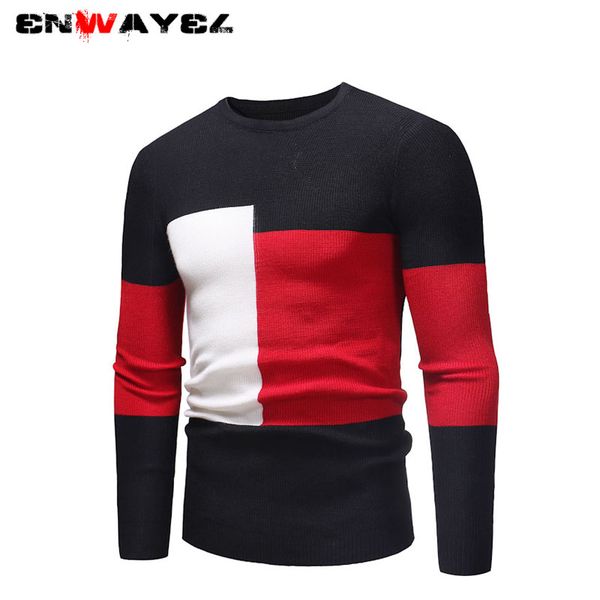 enwayel 2018 autumn winter new thin slim fit sweater men clothes fashion casual pullover knitted male sweaters o neck clothing, White;black
enwayel 2018 autumn winter new thin slim fit sweater men clothes fashion casual pullover knitted male sweaters o neck clothing, White;black