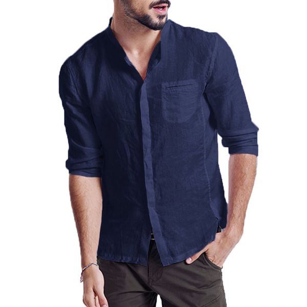 vintage linen shirt men short sleeve shirt solid retro autumn business leisure blouse camisa hombre gh4, White;black
vintage linen shirt men short sleeve shirt solid retro autumn business leisure blouse camisa hombre gh4, White;black