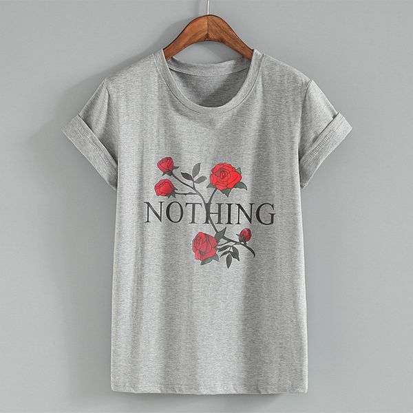 nothing letter print t shirt rose harajuku t shirt women 2019 summer casual short sleeve tshirt white gray punk polyester shirts 32785
nothing letter print t shirt rose harajuku t shirt women 2019 summer casual short sleeve tshirt white gray punk polyester shirts 32785