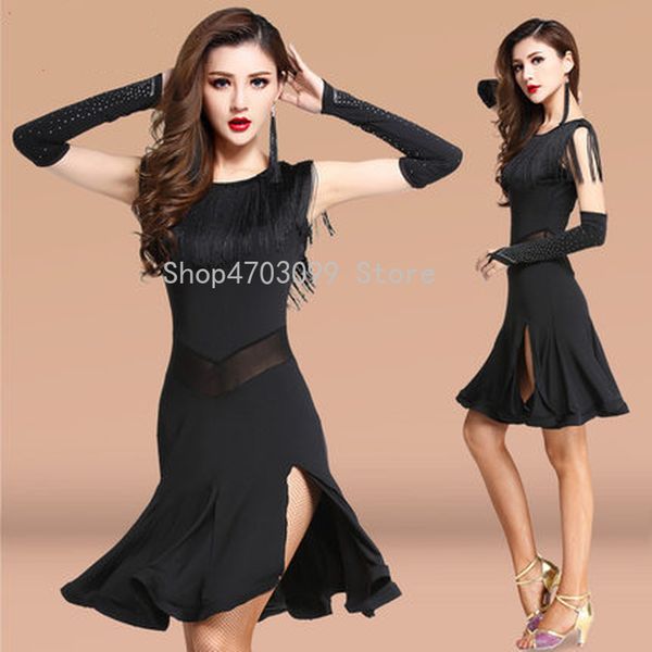 2019 new models competition latin dance dress women ballroom samba skirts dancing latin costume dance dress, Black;red
2019 new models competition latin dance dress women ballroom samba skirts dancing latin costume dance dress, Black;red