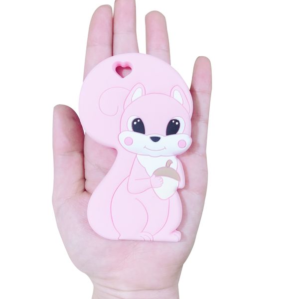 1pc baby teether silicone squirrel food grade teether nursing teething necklace accessories silicone tiny rod animal teether
1pc baby teether silicone squirrel food grade teether nursing teething necklace accessories silicone tiny rod animal teether