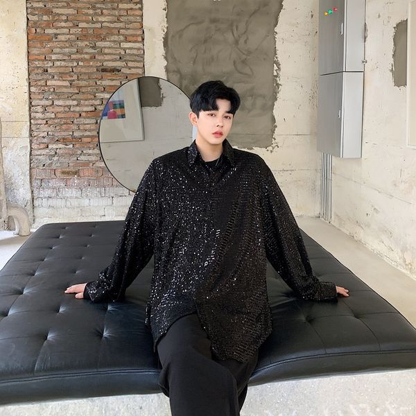 mixcubic 2019 autumn british style unique sequins design shirts men casual loose night club shirts for men,size -xl, White;black
mixcubic 2019 autumn british style unique sequins design shirts men casual loose night club shirts for men,size -xl, White;black