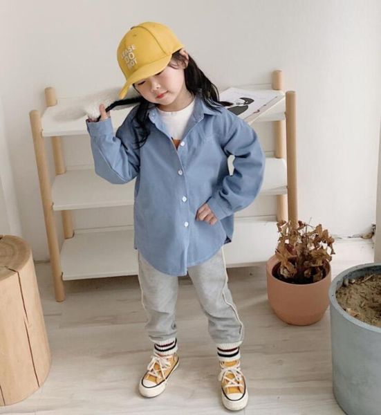 2020 new girls shirt spring cotton fashion girls blouse 2-7 years hm638, White;black
2020 new girls shirt spring cotton fashion girls blouse 2-7 years hm638, White;black