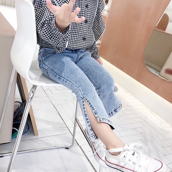 girls' 2020 season super-ocean style bell jeans and jeans all-match outer pants little girl trumpet pants fashion, Blue
girls' 2020 season super-ocean style bell jeans and jeans all-match outer pants little girl trumpet pants fashion, Blue