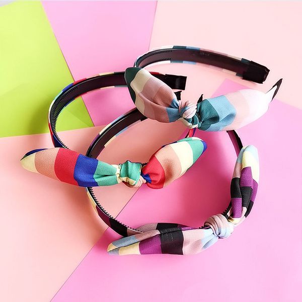 wholesale new rainbow color girls parent-child headband party game multi-color stripe bangs headdress hair accessory for chic girls, Black;brown
wholesale new rainbow color girls parent-child headband party game multi-color stripe bangs headdress hair accessory for chic girls, Black;brown