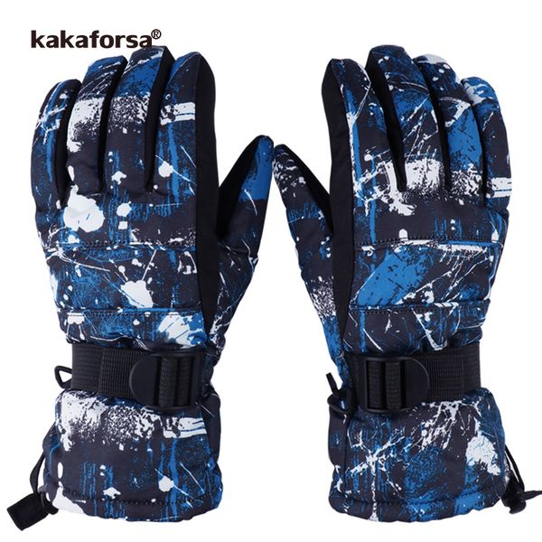 kakaforsa fashion warm winter ski gloves waterproof windproof breathable skiing outdoor motorcycle women men snowboard glove, Blue;gray
kakaforsa fashion warm winter ski gloves waterproof windproof breathable skiing outdoor motorcycle women men snowboard glove, Blue;gray