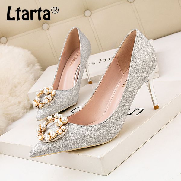 ltarta autumn new women's shoes slim bride show shoes wedding pointed red high heel stiletto women wedding zwm, Black
ltarta autumn new women's shoes slim bride show shoes wedding pointed red high heel stiletto women wedding zwm, Black