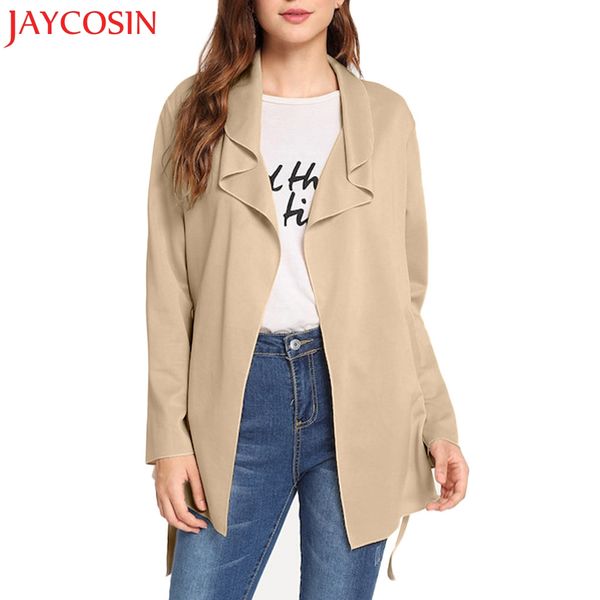 jaycosin women's fashion ruffle solid long sleeve belt irregular coat spring autumn dropship dec.22, Black
jaycosin women's fashion ruffle solid long sleeve belt irregular coat spring autumn dropship dec.22, Black