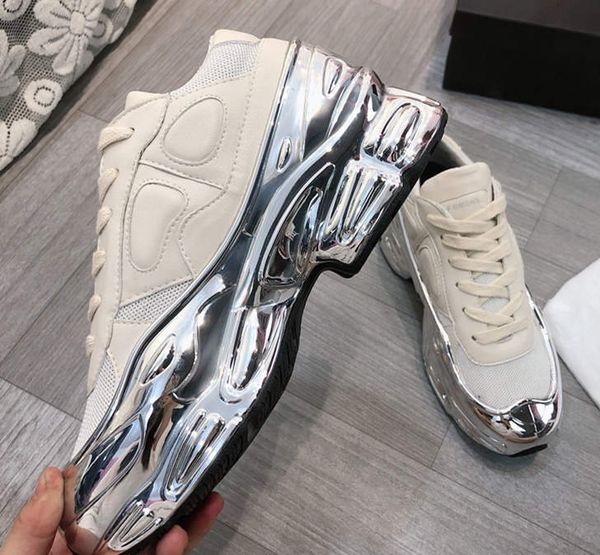 fashion designer brand mens womens coated soles mirror reflective ozweego colorful gradient hollow raf simon mens womens casual shoes us14, Black
fashion designer brand mens womens coated soles mirror reflective ozweego colorful gradient hollow raf simon mens womens casual shoes us14, Black