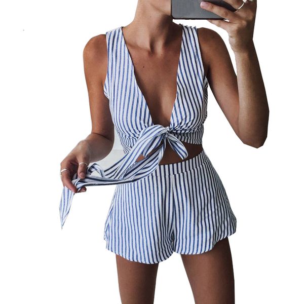 women jumpsuits bodysuit women piece two set striped playsuits beach casual short pants jumpsuit rompers sleeveless v neck bodysuit, Black;white
women jumpsuits bodysuit women piece two set striped playsuits beach casual short pants jumpsuit rompers sleeveless v neck bodysuit, Black;white