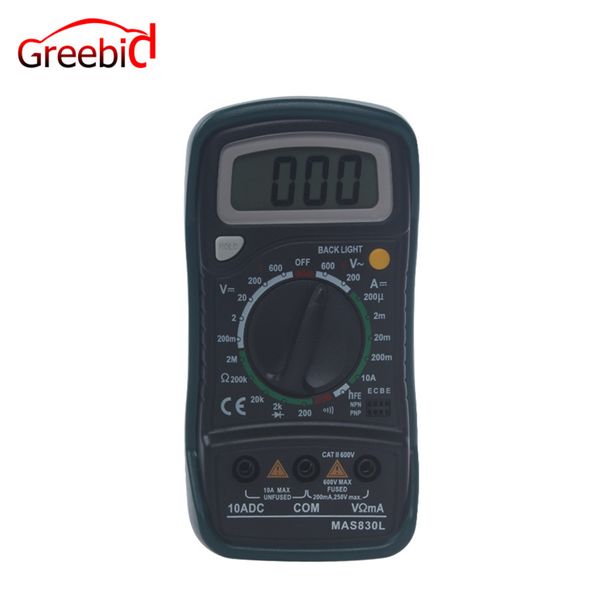 mas830l pocket portable 1999 counts digital multimeter with data hold mas830l digital multimeter
mas830l pocket portable 1999 counts digital multimeter with data hold mas830l digital multimeter