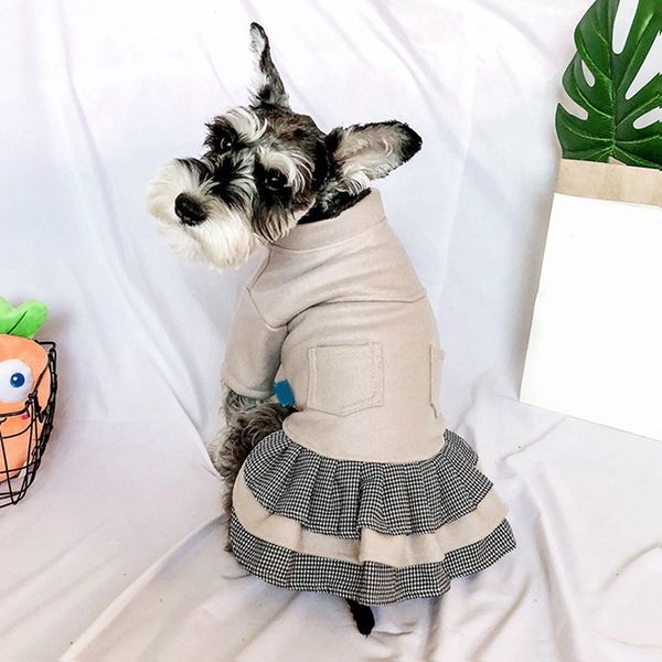 pet autumn and winter clothes costume dog princess dress warm skirt thickening woolen overcoat
pet autumn and winter clothes costume dog princess dress warm skirt thickening woolen overcoat