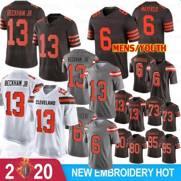 13 odell beckham jr football jerseys 6 baker mayfield 95 myles garrett 80 landry 21 denzel ward 73 thomas stitched 2020, Black;red
13 odell beckham jr football jerseys 6 baker mayfield 95 myles garrett 80 landry 21 denzel ward 73 thomas stitched 2020, Black;red