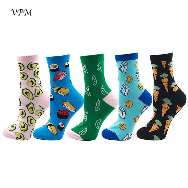 Vpm Gift Box Winter Autumn Warm Women Socks Colorful Cartoon Cute Food Milk Fruits Lovely Funny Socks (5 Pairs /Lot )
Vpm Gift Box Winter Autumn Warm Women Socks Colorful Cartoon Cute Food Milk Fruits Lovely Funny Socks (5 Pairs /Lot )