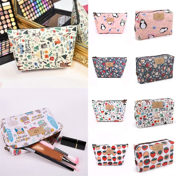 1 pc cartoon cosmetic bag fish duck pattern women make up bag floral toiletry kosmetyczka wholesale
1 pc cartoon cosmetic bag fish duck pattern women make up bag floral toiletry kosmetyczka wholesale