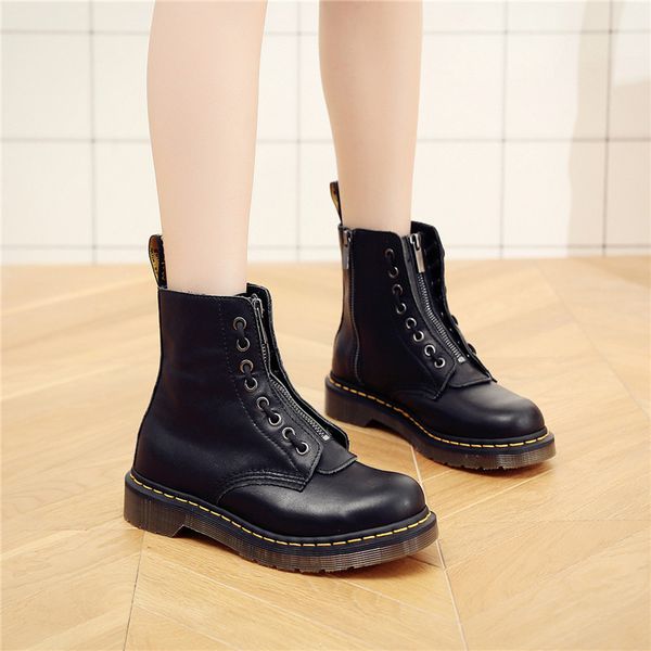 baolong leather zipper boots fashion shoes 2019 women shoes,all color is available is the size of the non color suitable for adults, Black
baolong leather zipper boots fashion shoes 2019 women shoes,all color is available is the size of the non color suitable for adults, Black