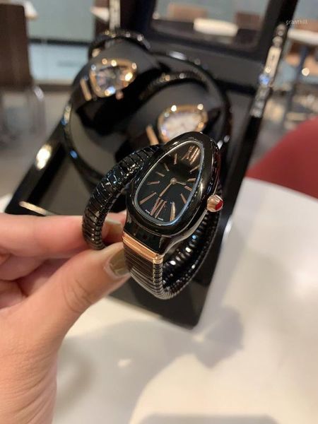 women watches quartz movement snake watch smooth watches watch clock simple and elegant1, Slivery;brown
women watches quartz movement snake watch smooth watches watch clock simple and elegant1, Slivery;brown