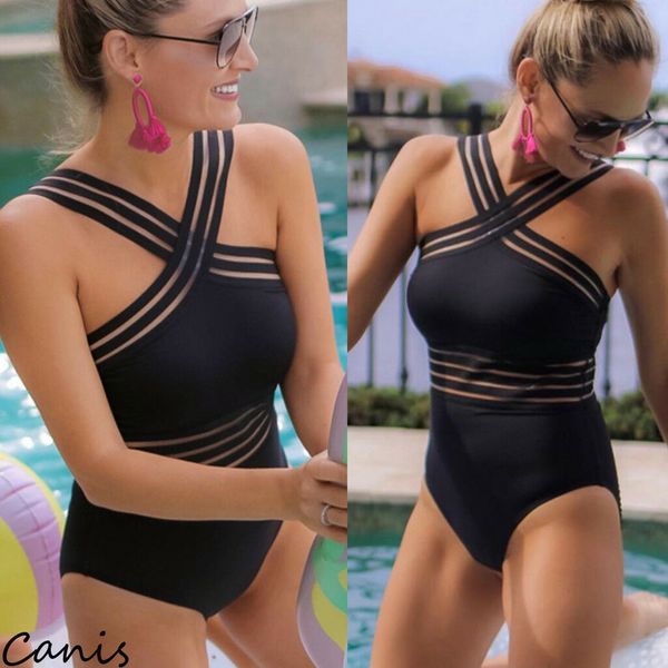 women one-piece swimsuit beachwear swimwear push-up monokini bikini bathing, White;black
women one-piece swimsuit beachwear swimwear push-up monokini bikini bathing, White;black