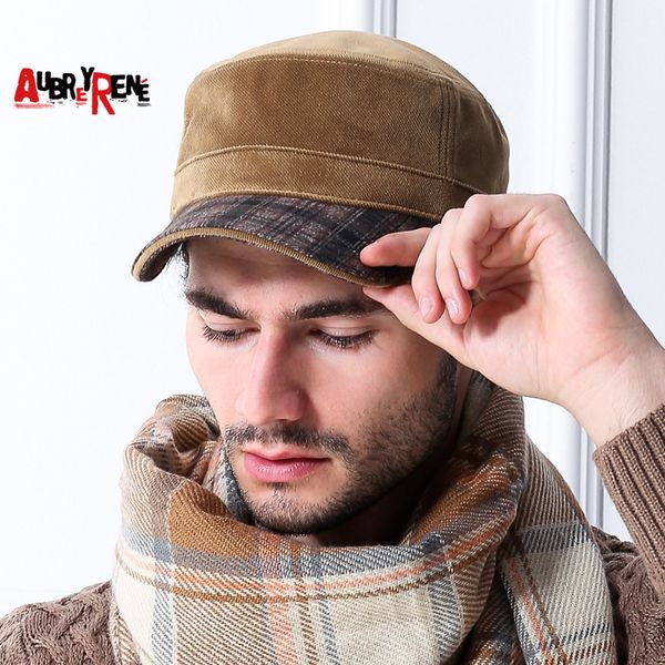 outdoor sunshade cotton velvet fabric military army cap for men check plaid casual adjustable durable flat hat winter warm, Blue;gray
outdoor sunshade cotton velvet fabric military army cap for men check plaid casual adjustable durable flat hat winter warm, Blue;gray