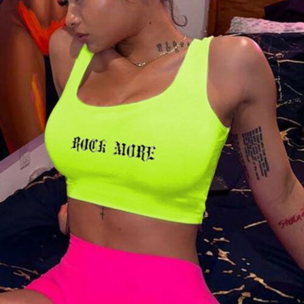 women letter print cami sleeveless tank tee summer vest party club crop 2019 lady casual slim fashion clothes, White
women letter print cami sleeveless tank tee summer vest party club crop 2019 lady casual slim fashion clothes, White