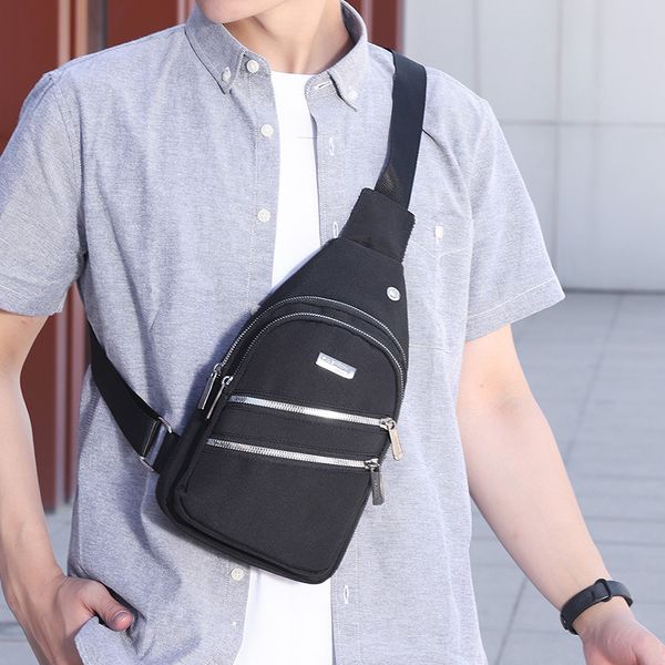 chest pack men's korean-style oxford cloth small backpack casual shoulder bag casual sports chest bag single-shoulder rides
chest pack men's korean-style oxford cloth small backpack casual shoulder bag casual sports chest bag single-shoulder rides