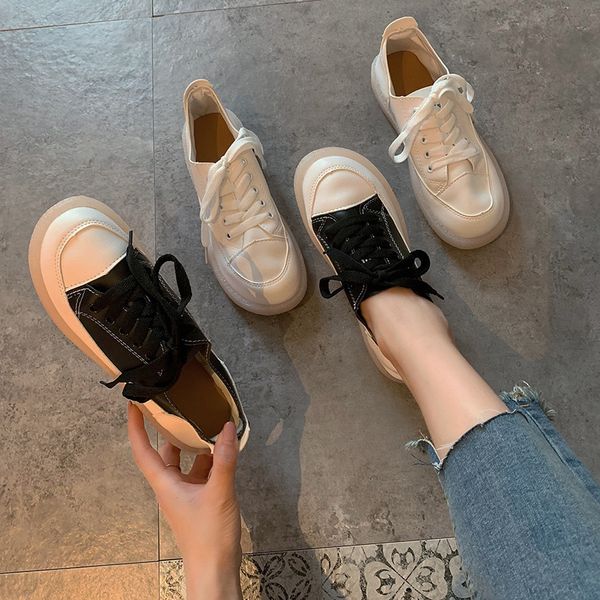 2019 autumn new flat shoes women fashion simple color matching comfortable breathable thick soles casual shoes, Black
2019 autumn new flat shoes women fashion simple color matching comfortable breathable thick soles casual shoes, Black
