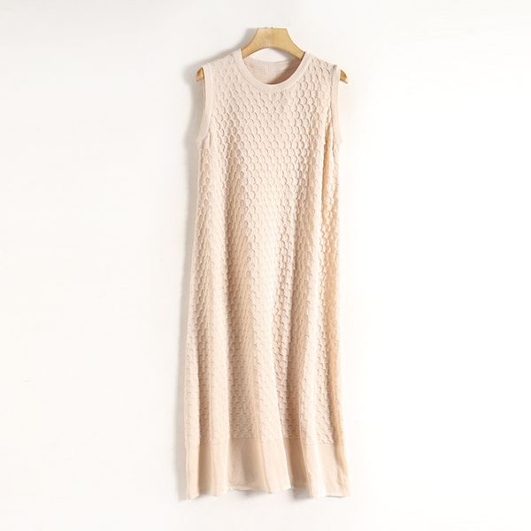 polyester crew neck knitted sleeveless one-piece a-line jumper dress sundress, Black;gray
polyester crew neck knitted sleeveless one-piece a-line jumper dress sundress, Black;gray
