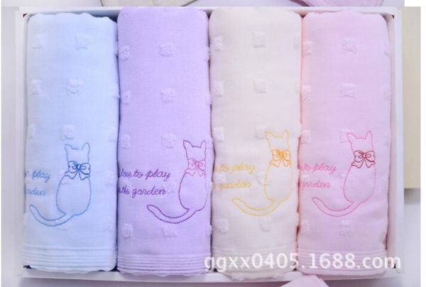 45pcs/lot lovely cute printed cat face towel 100% cotton healthy towel for gift decorative bathroom towels
45pcs/lot lovely cute printed cat face towel 100% cotton healthy towel for gift decorative bathroom towels