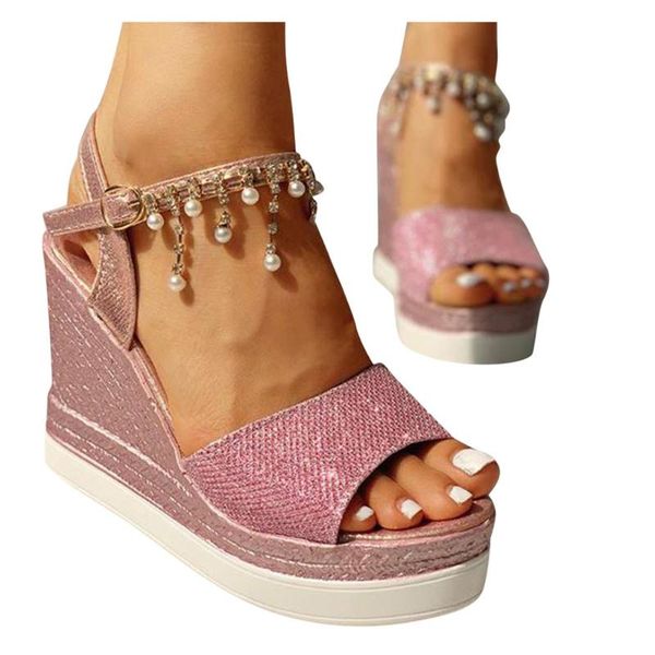 sagace women plus size shoes high heels sandals women ladies fashion wedges platforms crystal pearl high heels shoes sandals, Black
sagace women plus size shoes high heels sandals women ladies fashion wedges platforms crystal pearl high heels shoes sandals, Black