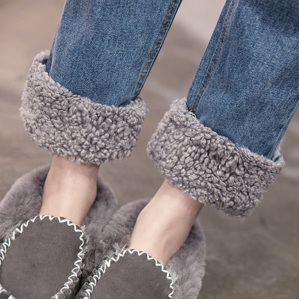 plus size 3xl warm winter jeans women lambs wool stitching high waist jeans woman plus velvet straight denim pants c5949, Blue
plus size 3xl warm winter jeans women lambs wool stitching high waist jeans woman plus velvet straight denim pants c5949, Blue
