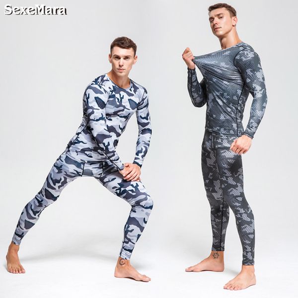 2019 gym tights long johns men's compression camouflage sportswear set training suit clothing for men clothes underwear rashgard, Black;white
2019 gym tights long johns men's compression camouflage sportswear set training suit clothing for men clothes underwear rashgard, Black;white