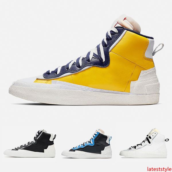 sacai x blazer mid with dunk mens running shoes high cut white grey black university blue varsity maize men sports sneakers 40-45
sacai x blazer mid with dunk mens running shoes high cut white grey black university blue varsity maize men sports sneakers 40-45