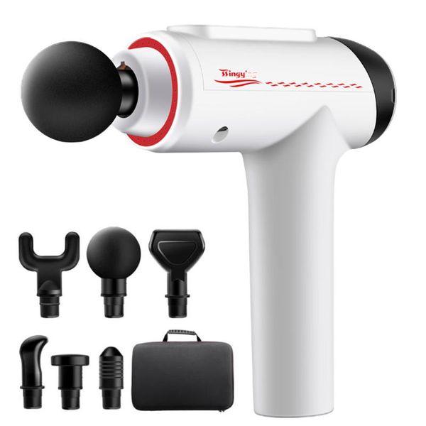 tsingying massage gun muscle relaxation massager vibration fascial gun fitness equipment noise reduction design for male female
tsingying massage gun muscle relaxation massager vibration fascial gun fitness equipment noise reduction design for male female