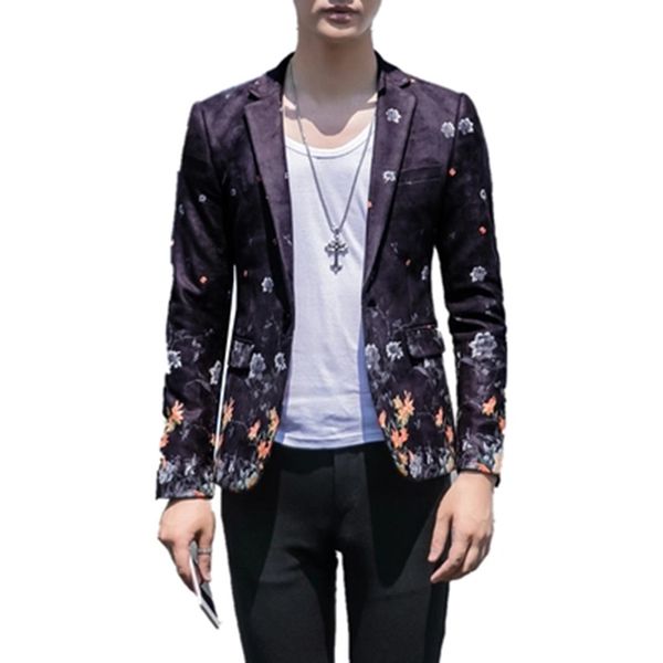 Luxury Man Blazer Casual Suit Jacket Slim Fit Party Wedding Coat Flower Printing Pattern Americana Hombre Male Suits Clothing
Luxury Man Blazer Casual Suit Jacket Slim Fit Party Wedding Coat Flower Printing Pattern Americana Hombre Male Suits Clothing