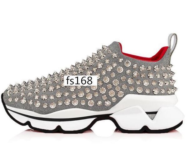 original box red bottom spike sock sneakers, red sole flats with krystal spikes, 30mm black & white donna flats for women & men 2
original box red bottom spike sock sneakers, red sole flats with krystal spikes, 30mm black & white donna flats for women & men 2