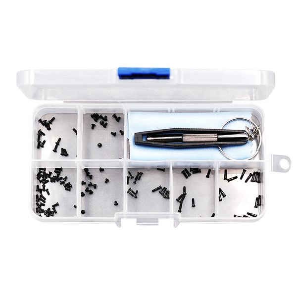 coloir_max 1set gold black eyeglass sunglass stainless steel screws nuts optical repair tool assorted kit, Silver
coloir_max 1set gold black eyeglass sunglass stainless steel screws nuts optical repair tool assorted kit, Silver
