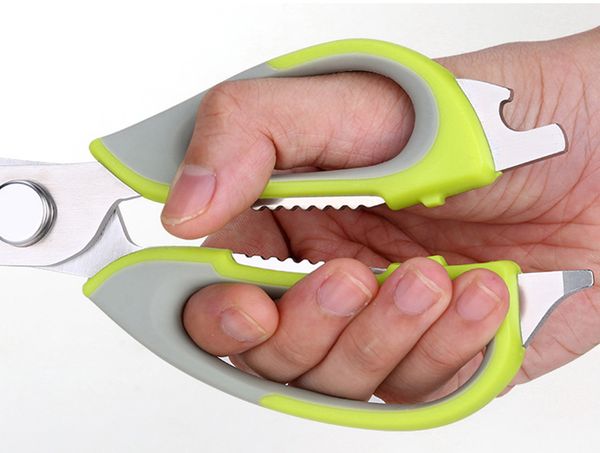 multi-function kitchen scissors cutter knife board stainless steel kitchen vegetable knives meat potato cheese meat cut, Silver
multi-function kitchen scissors cutter knife board stainless steel kitchen vegetable knives meat potato cheese meat cut, Silver