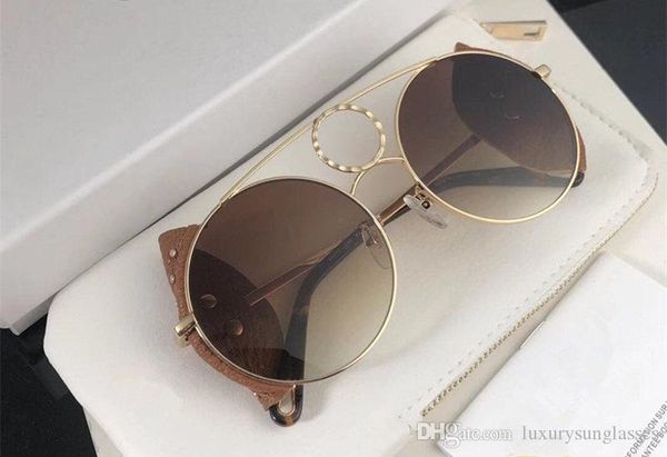 148sl luxury women designer sunglasses metal big round frame glasses detachable lens design comes with a pair of lens uv400 protection, White;black
148sl luxury women designer sunglasses metal big round frame glasses detachable lens design comes with a pair of lens uv400 protection, White;black