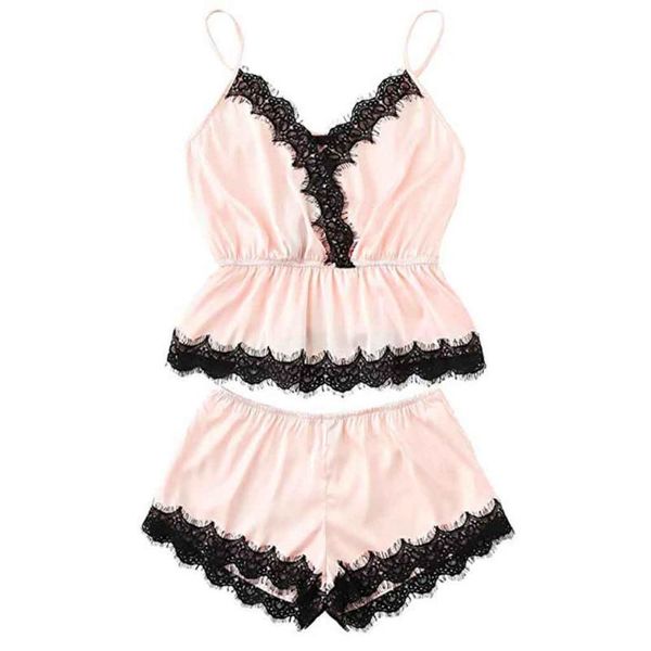 2019 pyjamas women fashion sleeveless strap girls cute lace embroidered silk underwear and shorts pajama set sleepwear, Blue;gray
2019 pyjamas women fashion sleeveless strap girls cute lace embroidered silk underwear and shorts pajama set sleepwear, Blue;gray
