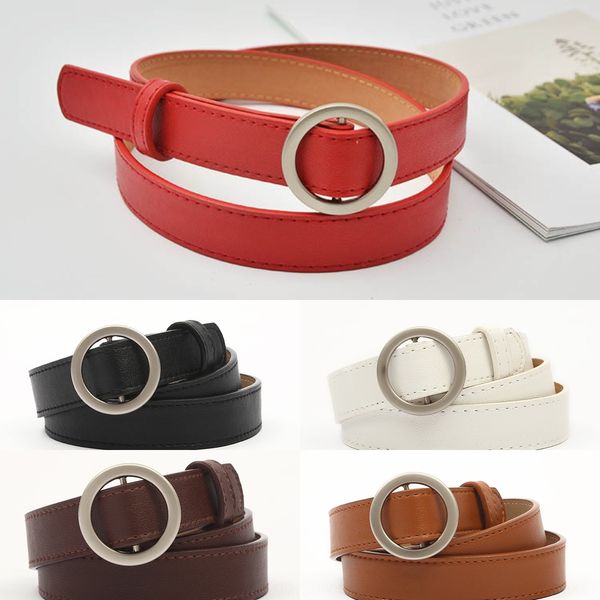 women's fashion round buckle perforated student jeans and jeans casual belt simple all-match thin belt, Black;brown
women's fashion round buckle perforated student jeans and jeans casual belt simple all-match thin belt, Black;brown